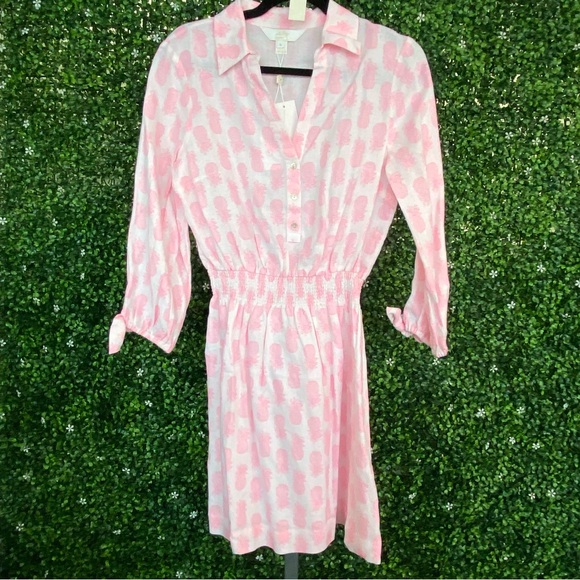 L Lilly Pulitzer Abralynn Linen Shirtdress - Picture 4 of 9